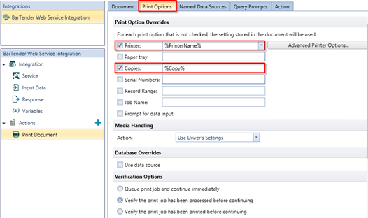 Export the BarTender Label Fields 